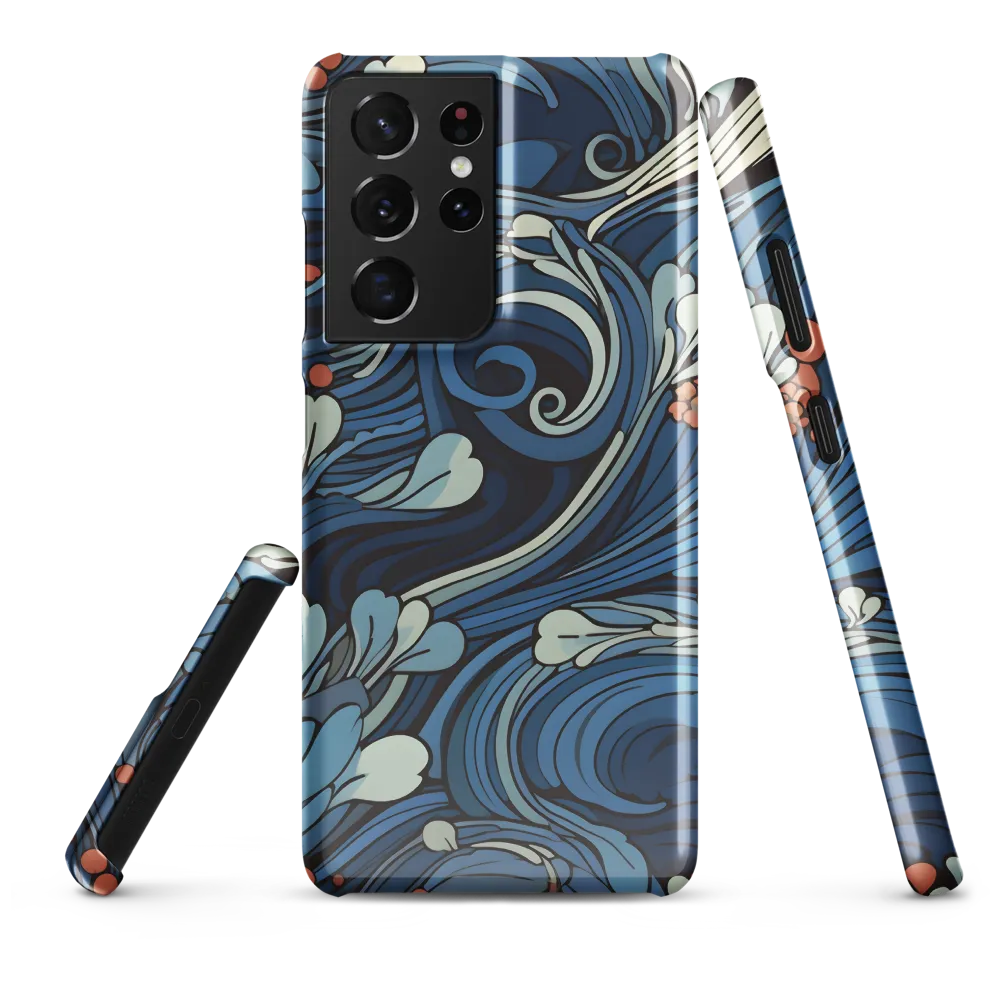 Nature's Elegance: An Oceanic Tapestry | Phone Case |  S21 Ultra | Snap Case | Glossy