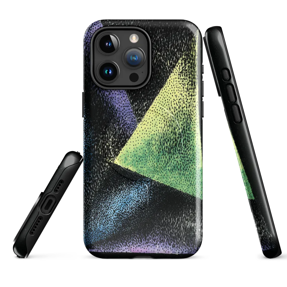 Dynamic Geometric Harmony | Phone Case |  15 Pro Max | MagSafe® Tough Case | Glossy