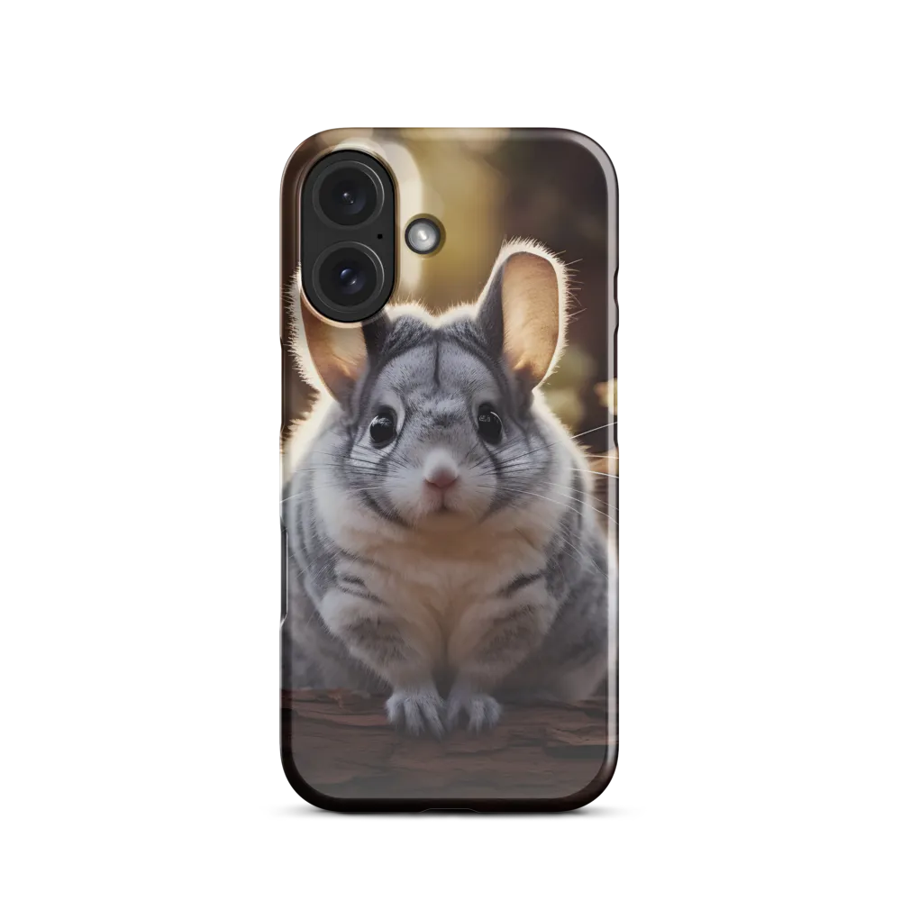 Curious Chinchilla in the Forest | Phone Case |  16 | Snap Case | Glossy