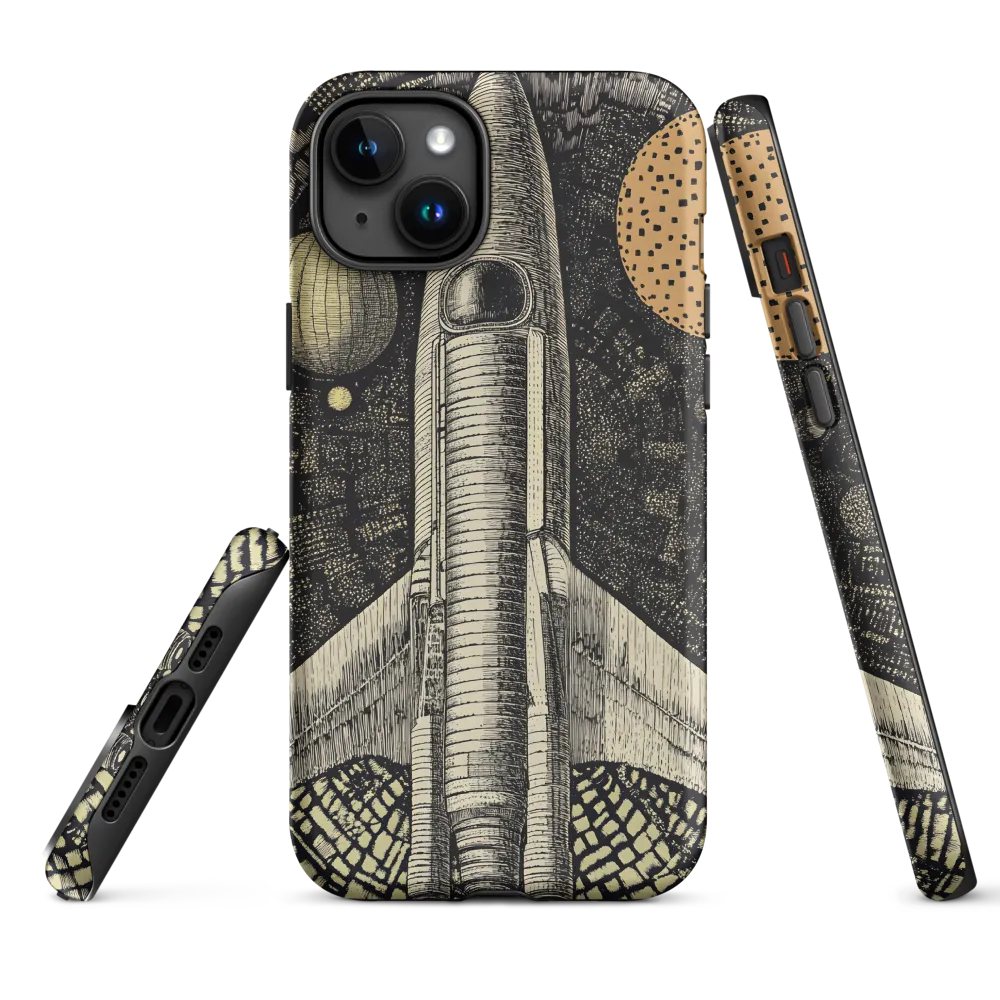 Voyage to the Unknown | Phone Case |  15 Plus | Tough Case | Matte