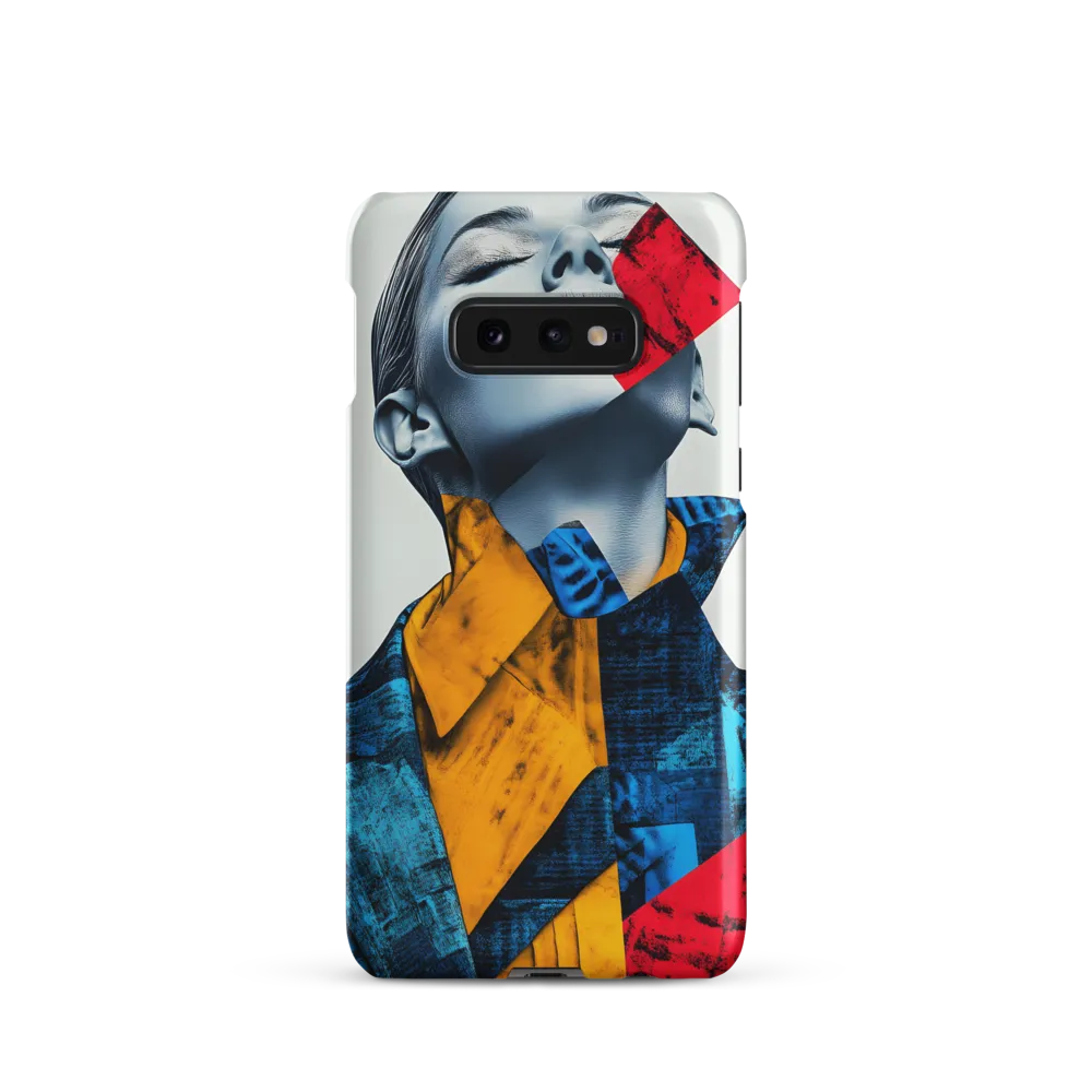 Fragmented Confidence: A Surreal Fashion Portrait | Phone Case |  S10e | Snap Case | Matte