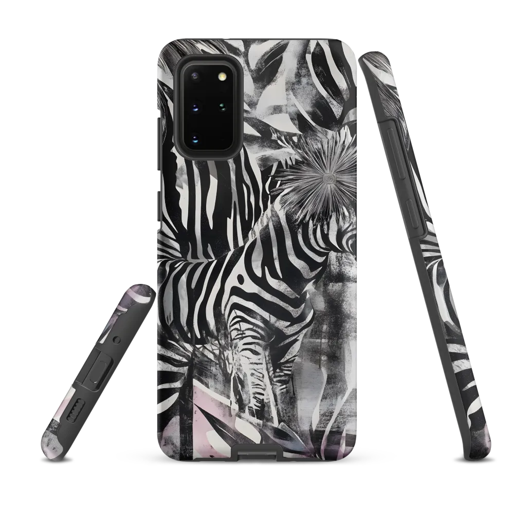 Zebra in the Jungle of Illusions | Phone Case |  S20 Plus | Tough Case | Matte