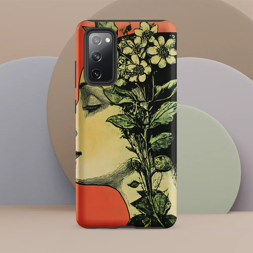 Coral Profile with Botanical Infill
