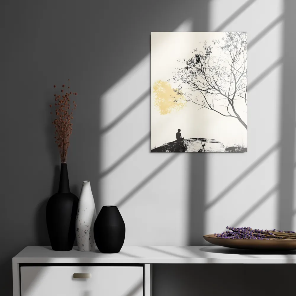 Whispers of Solitude | Metal Print | 16″×20″
