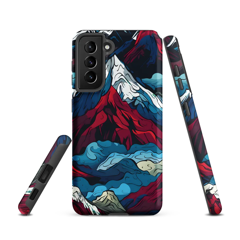 Mountain Majesty: An Abstract Voyage