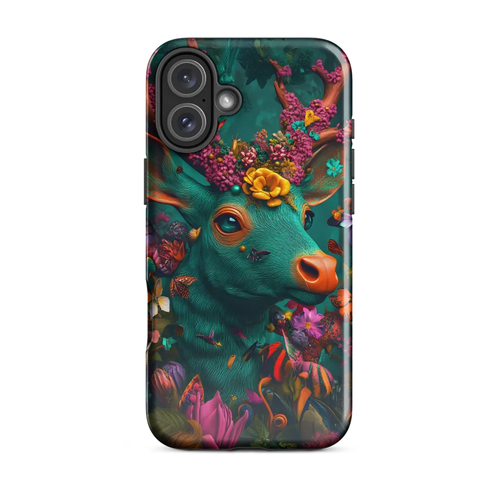 Whimsical Blossoms of the Enchanted Forest | Phone Case |  16 Plus | Tough Case | Glossy