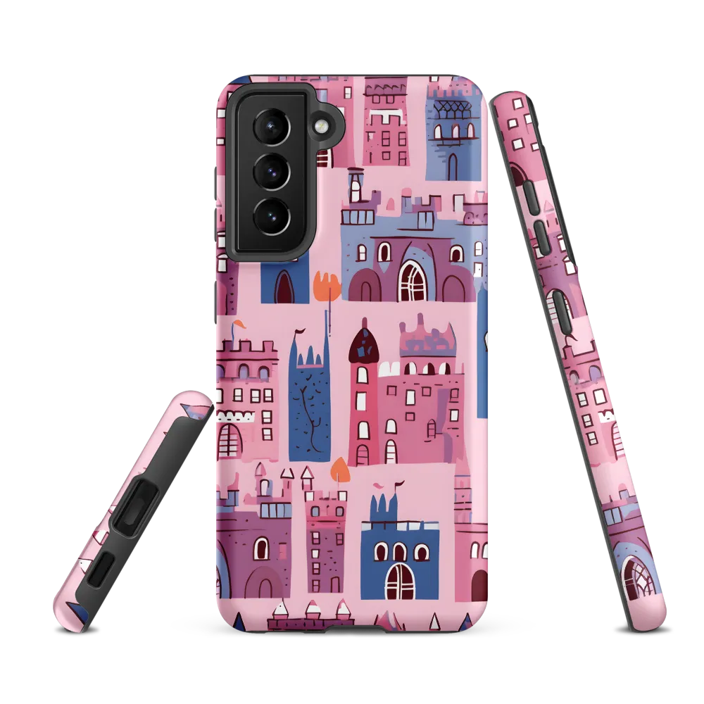 Whimsical Castles: A Playful Tapestry | Phone Case |  S21 FE | Tough Case | Matte