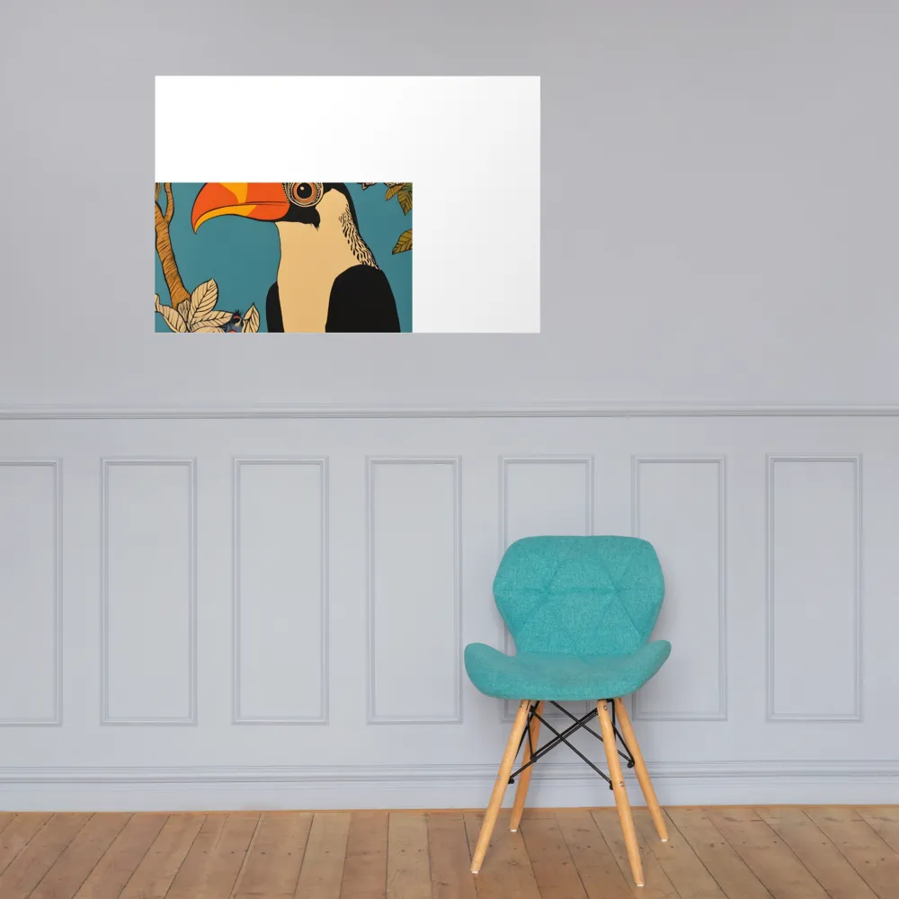 Tropical Majesty: The Toucan at Rest | Poster | 24″×36″