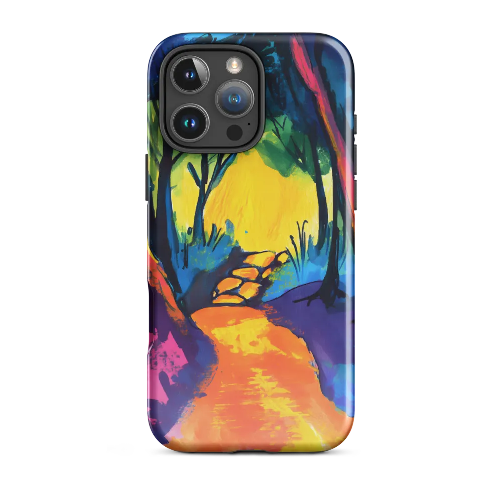 Path Through a Vibrant Forest