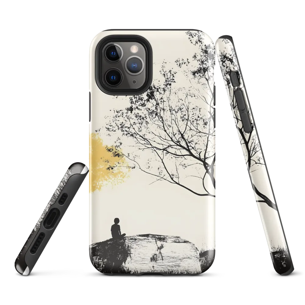 Whispers of Solitude | Phone Case |  11 Pro | Tough Case | Glossy