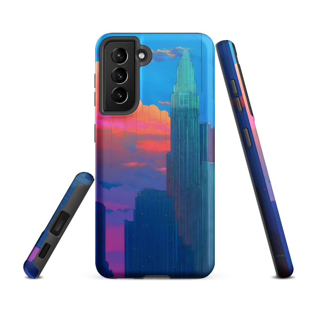Twilight Reflections: A Digital Cityscape