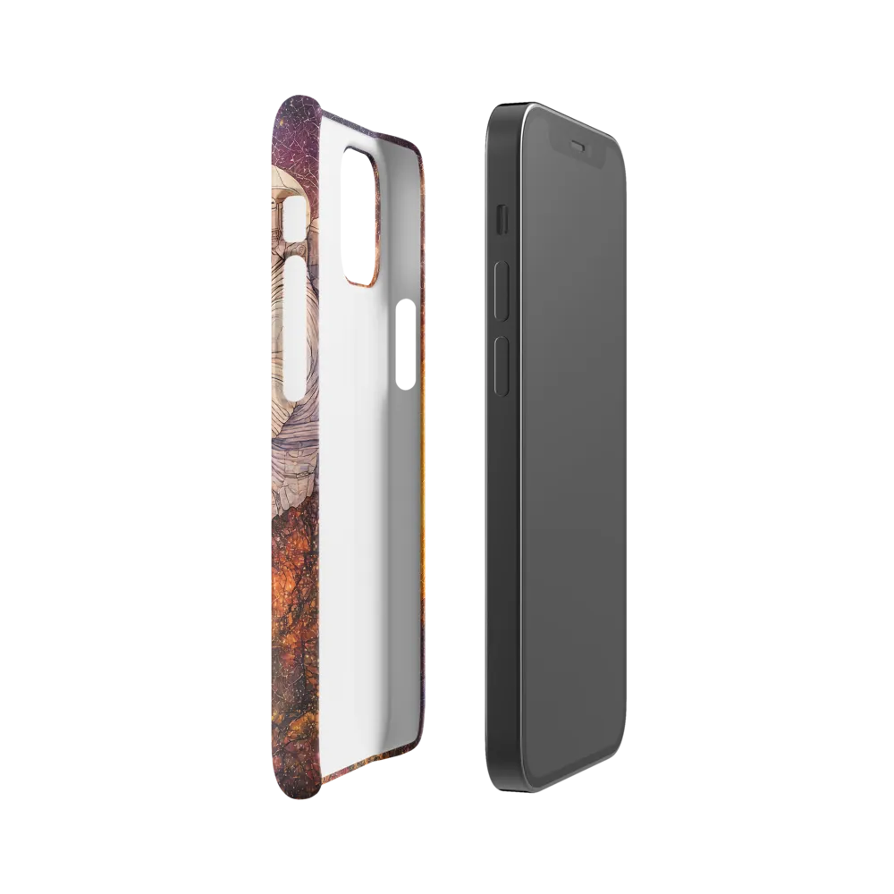 Cosmic Contemplation | Phone Case |  12 Mini | Snap Case | Matte