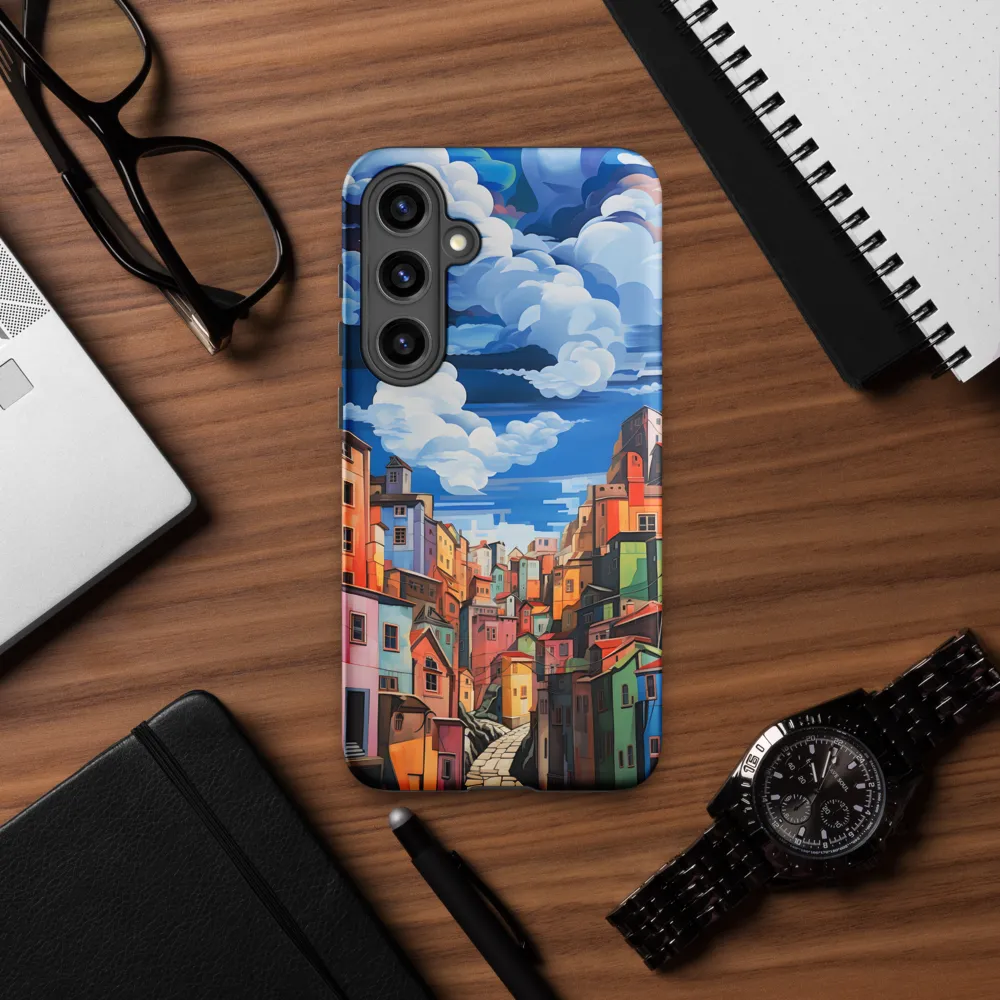 Whimsical Heights: A Vibrant Cityscape