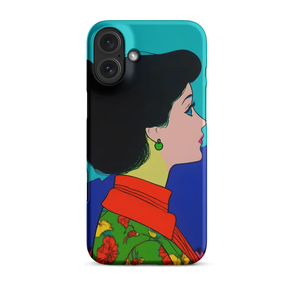 Whispers of Color: A Pop Art Portrait