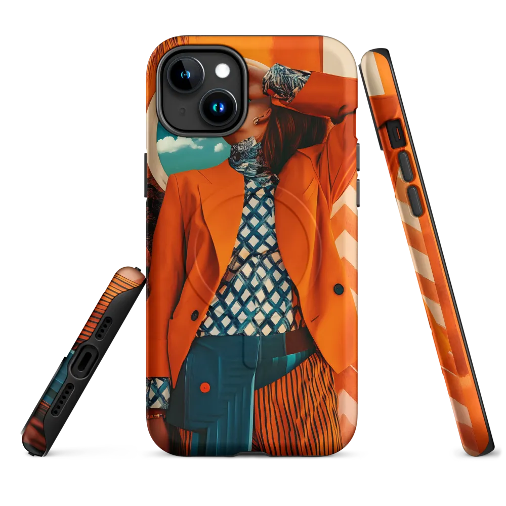 Vibrant Interplay: A Fusion of Fashion and Nature