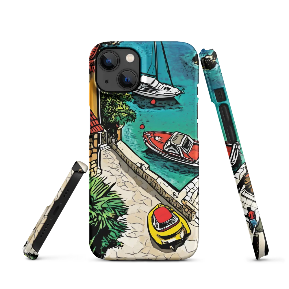 Cheerful Harbor Escape | Phone Case |  13 | Snap Case | Matte