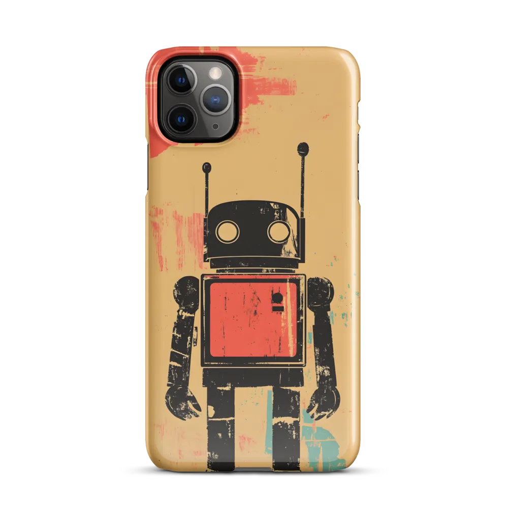 The Retro Robot | Phone Case |  11 Pro Max | Snap Case | Glossy