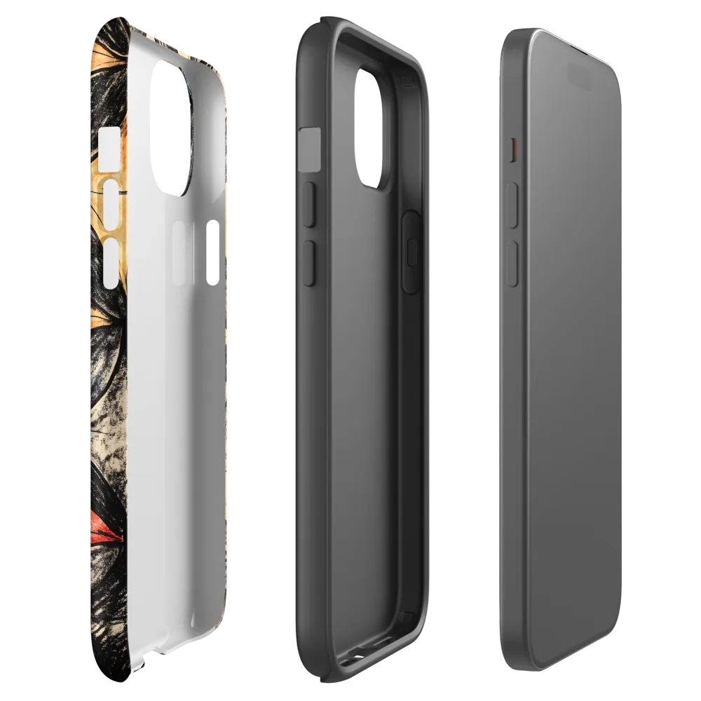 Geometric Harmony | Phone Case |  15 Plus | Tough Case | Matte