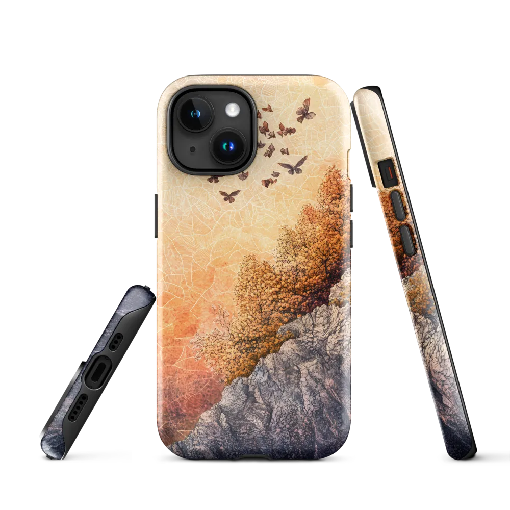 Fluttering Dreams of Serenity | Phone Case |  15 | Tough Case | Glossy