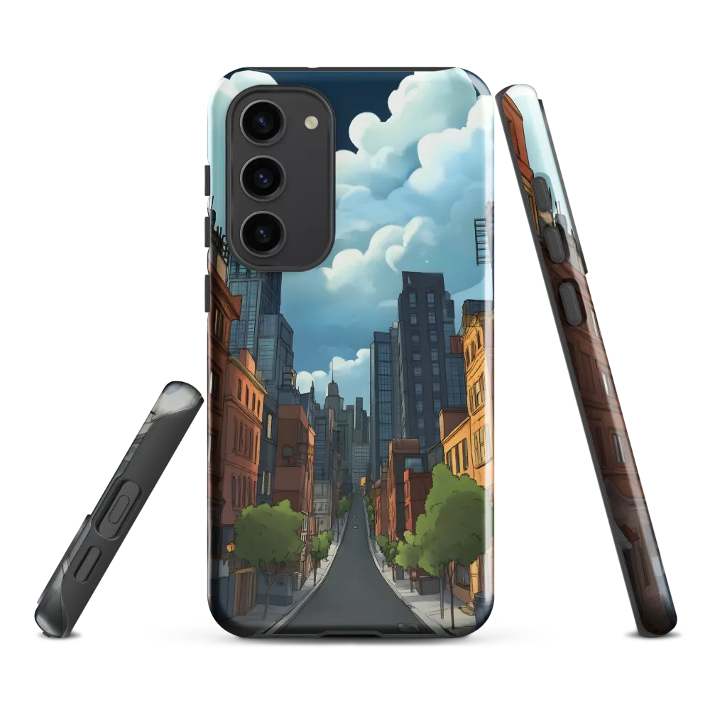 Urban Serenity: A Digital Cityscape