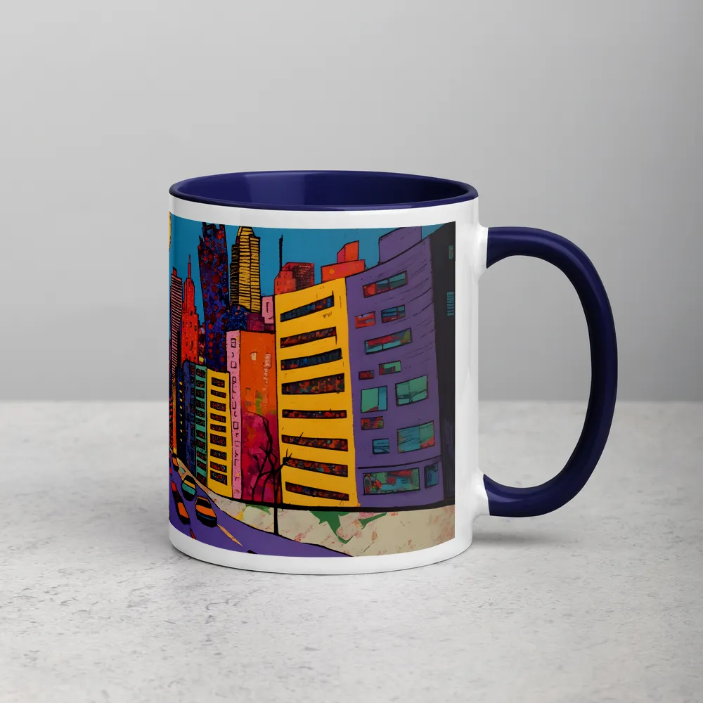 Urban Vibrance: A Pop Art Cityscape