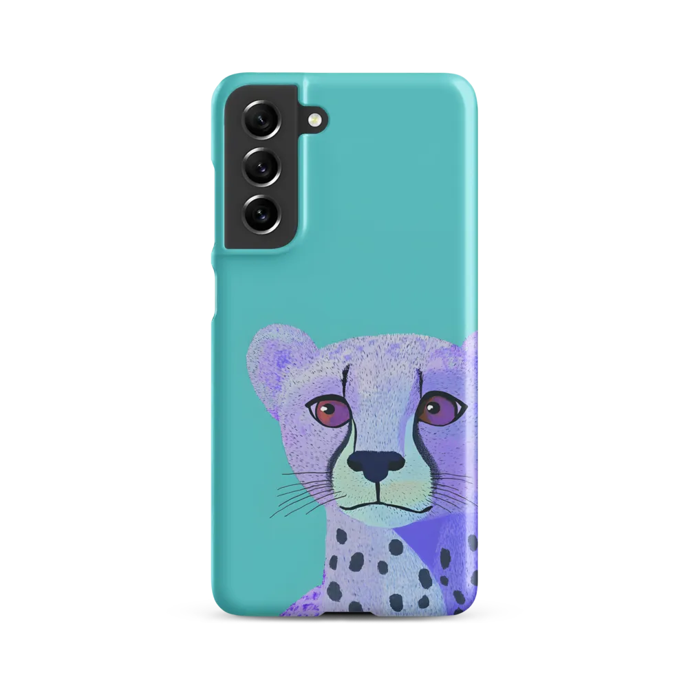 Curious Cheetah | Phone Case |  S21 FE | Snap Case | Matte