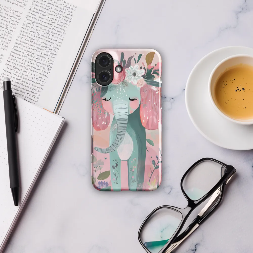Whimsical Elephant in Bloom