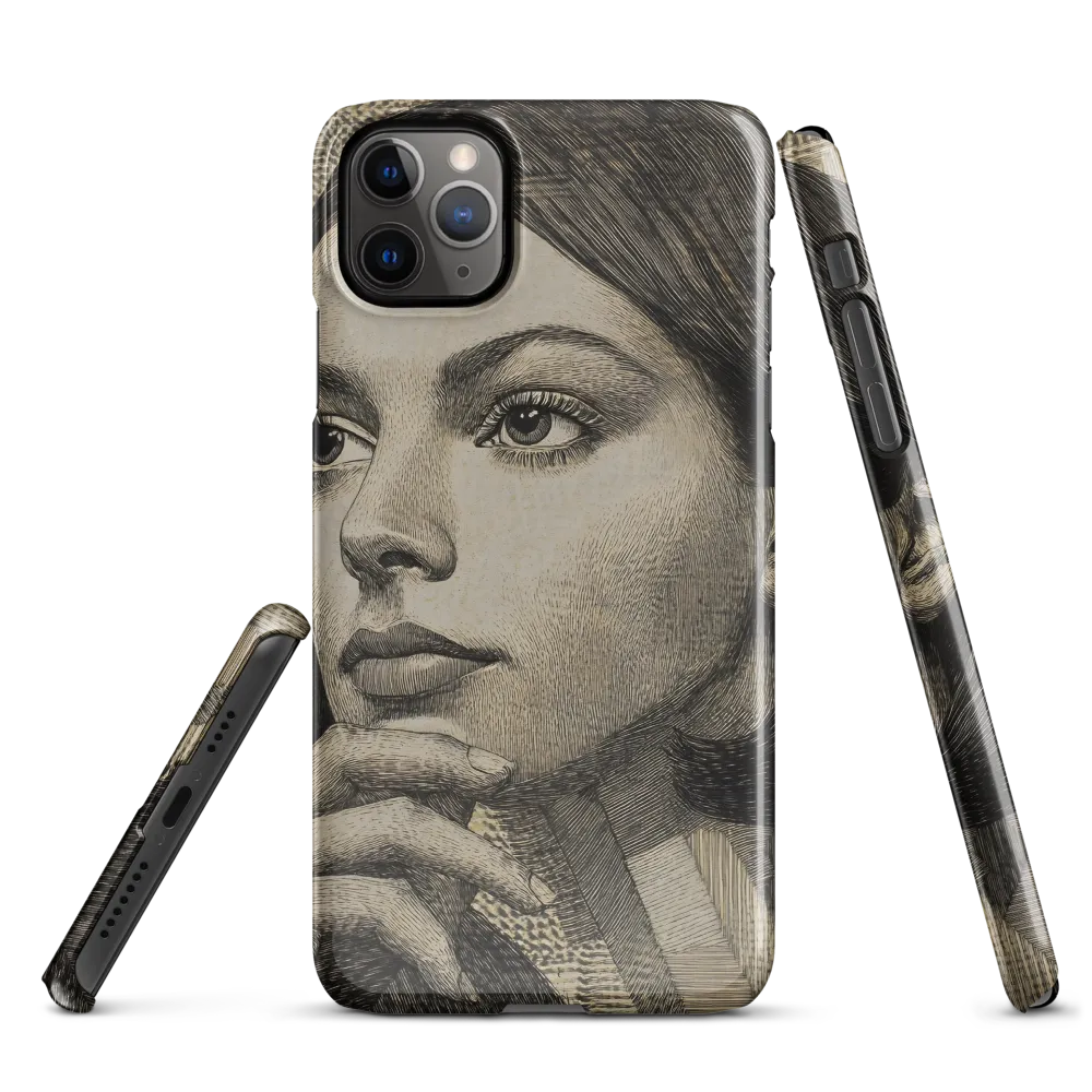 Contemplative Reflection | Phone Case |  11 Pro Max | Snap Case | Glossy