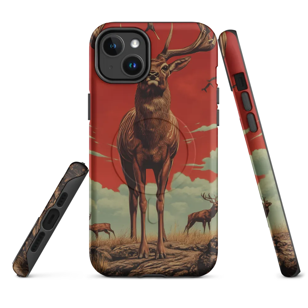 Majesty in Red: The Stalwart Stag