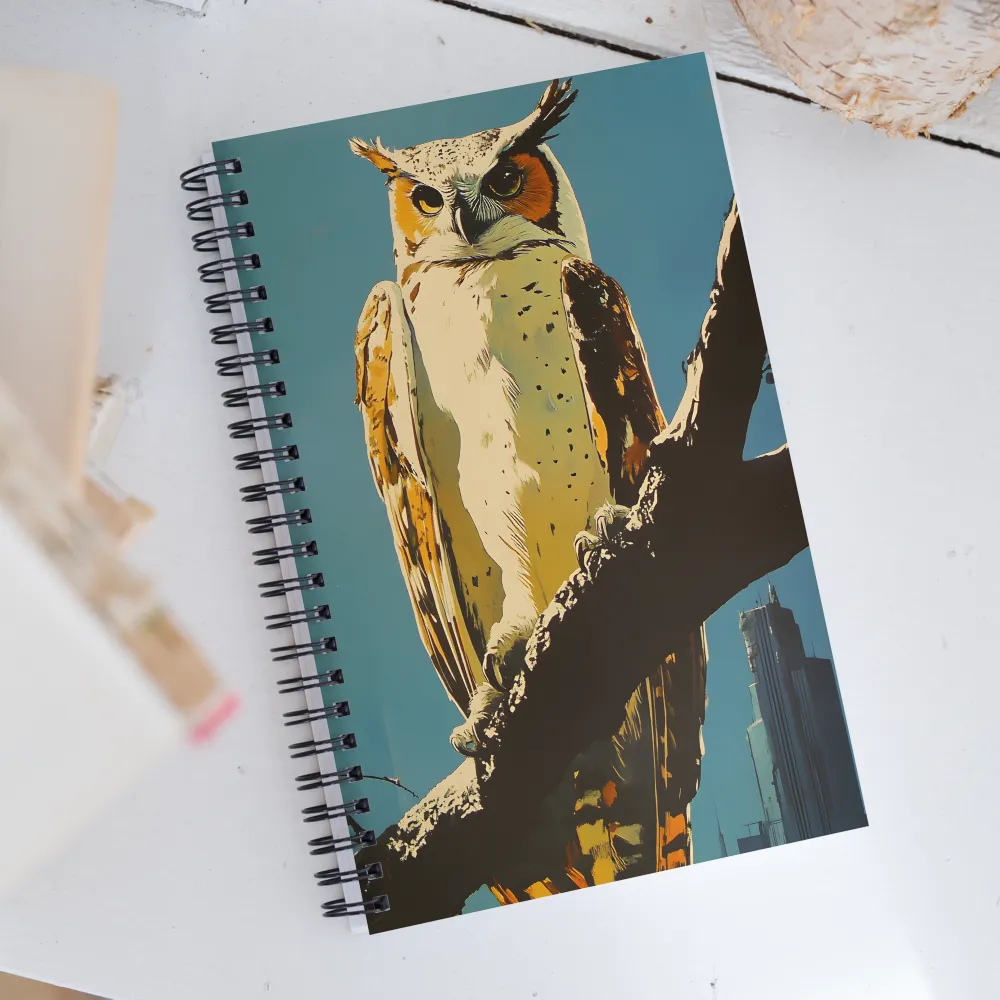 The Guardian of the Urban Wild | Spiral Notebook