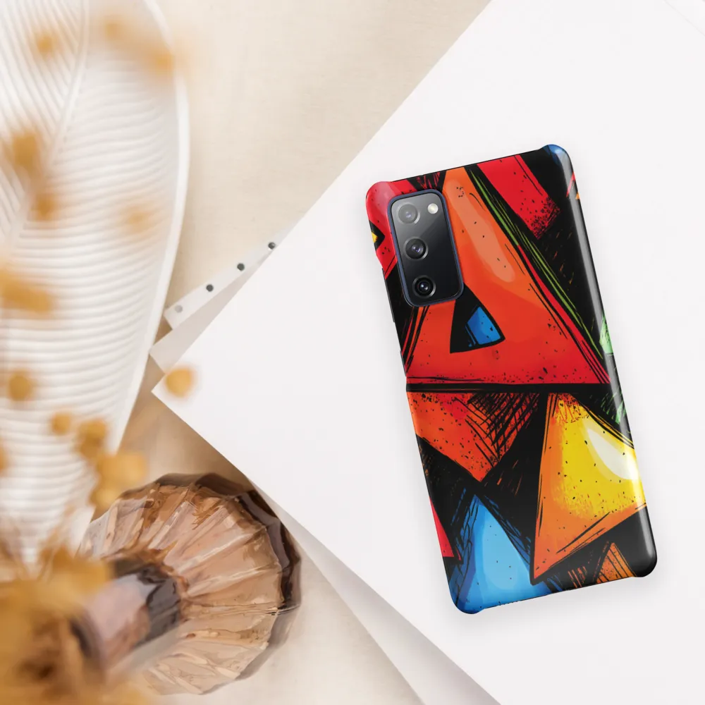 Vibrant Triangles in Abstract Harmony