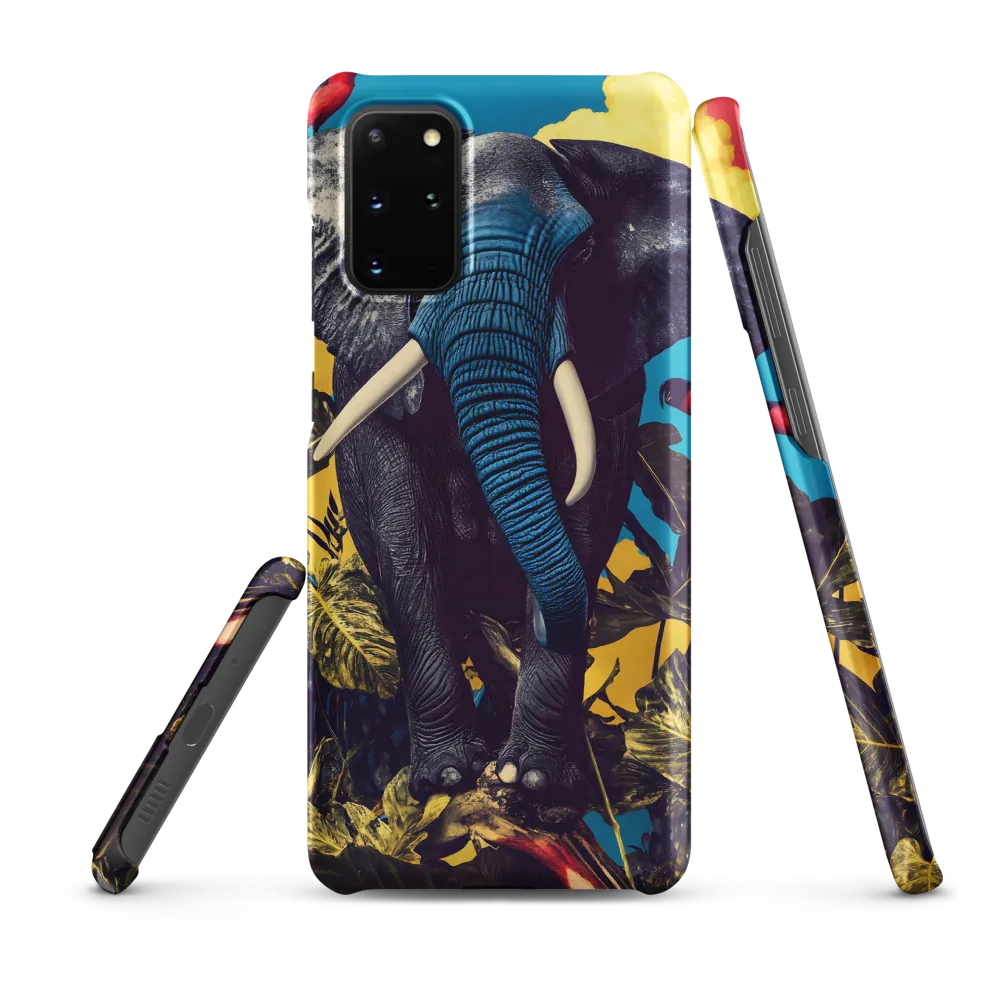 Elephant Dreams in Vibrant Colors | Phone Case |  S20 Plus | Snap Case | Matte