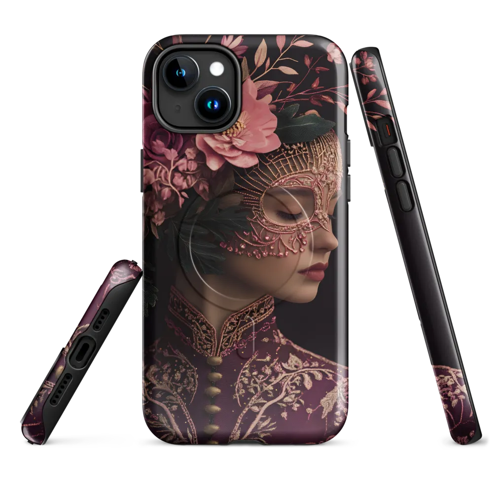 Whispers of Elegance | Phone Case |  15 Plus | MagSafe® Tough Case | Glossy