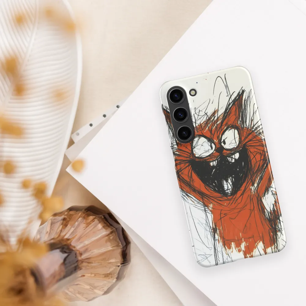 Joyful Cat Creation | Phone Case |  S23 Plus | Snap Case | Matte