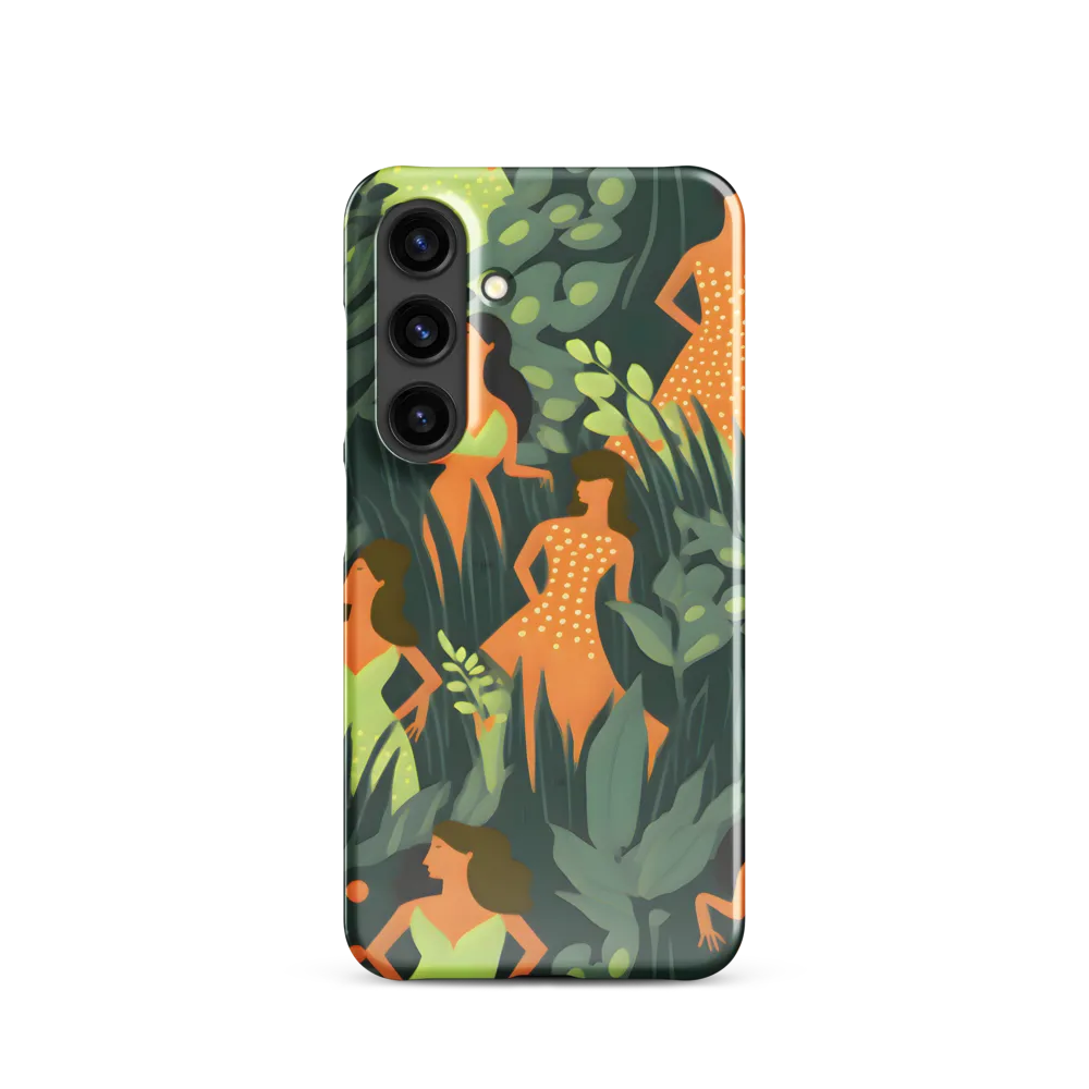 Playful Harmony in Patterns | Phone Case |  S24 | Snap Case | Glossy