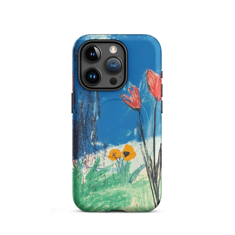 Joyful Blossoms in Blue