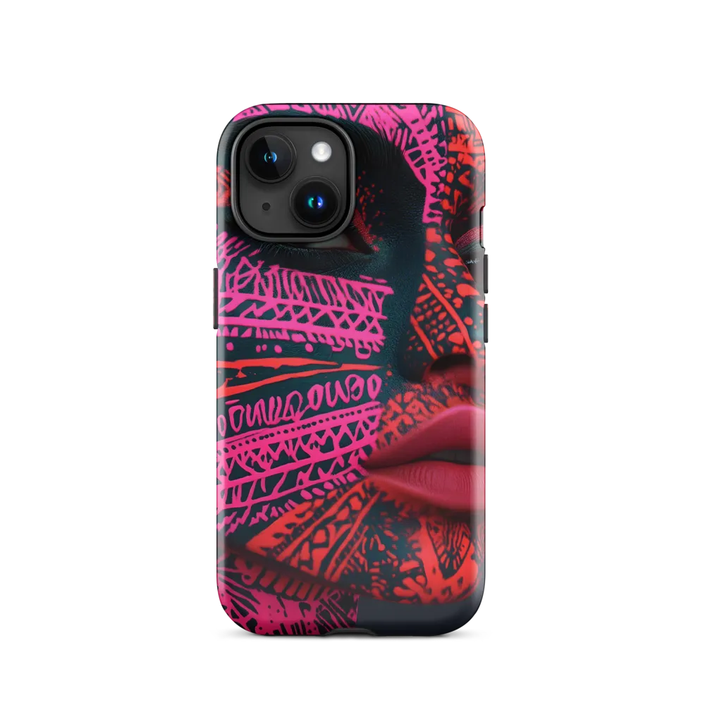 Neon Visage: A Bold Expression of Contemporary Art