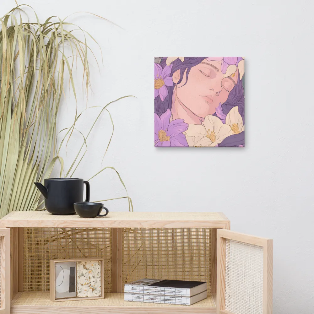 Harmony in Bloom | Canvas | 16″×16″