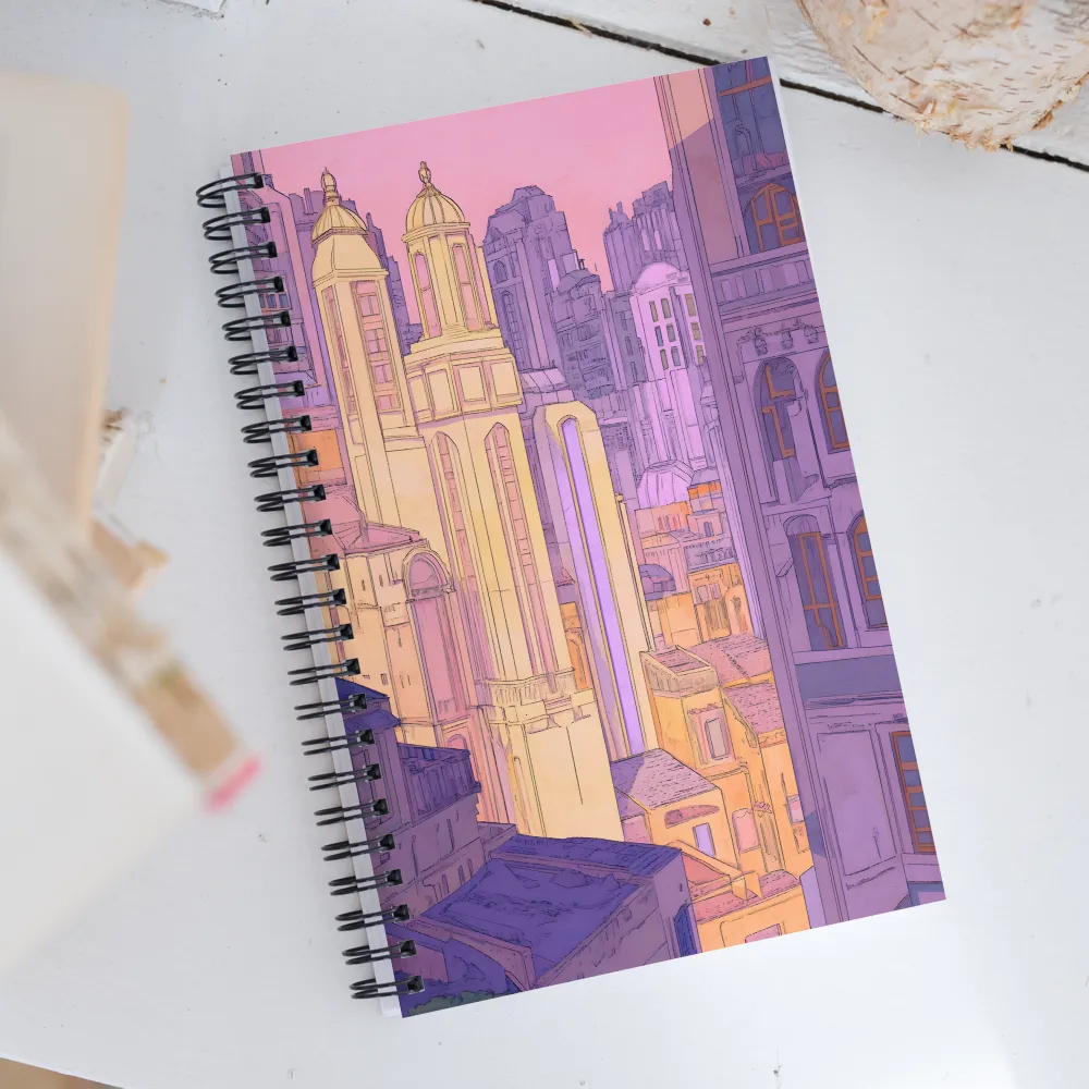 Dreamscape Towers | Spiral Notebook