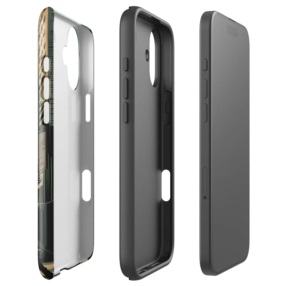 Shadows of Intrigue | Phone Case |  16 Plus | Tough Case | Glossy