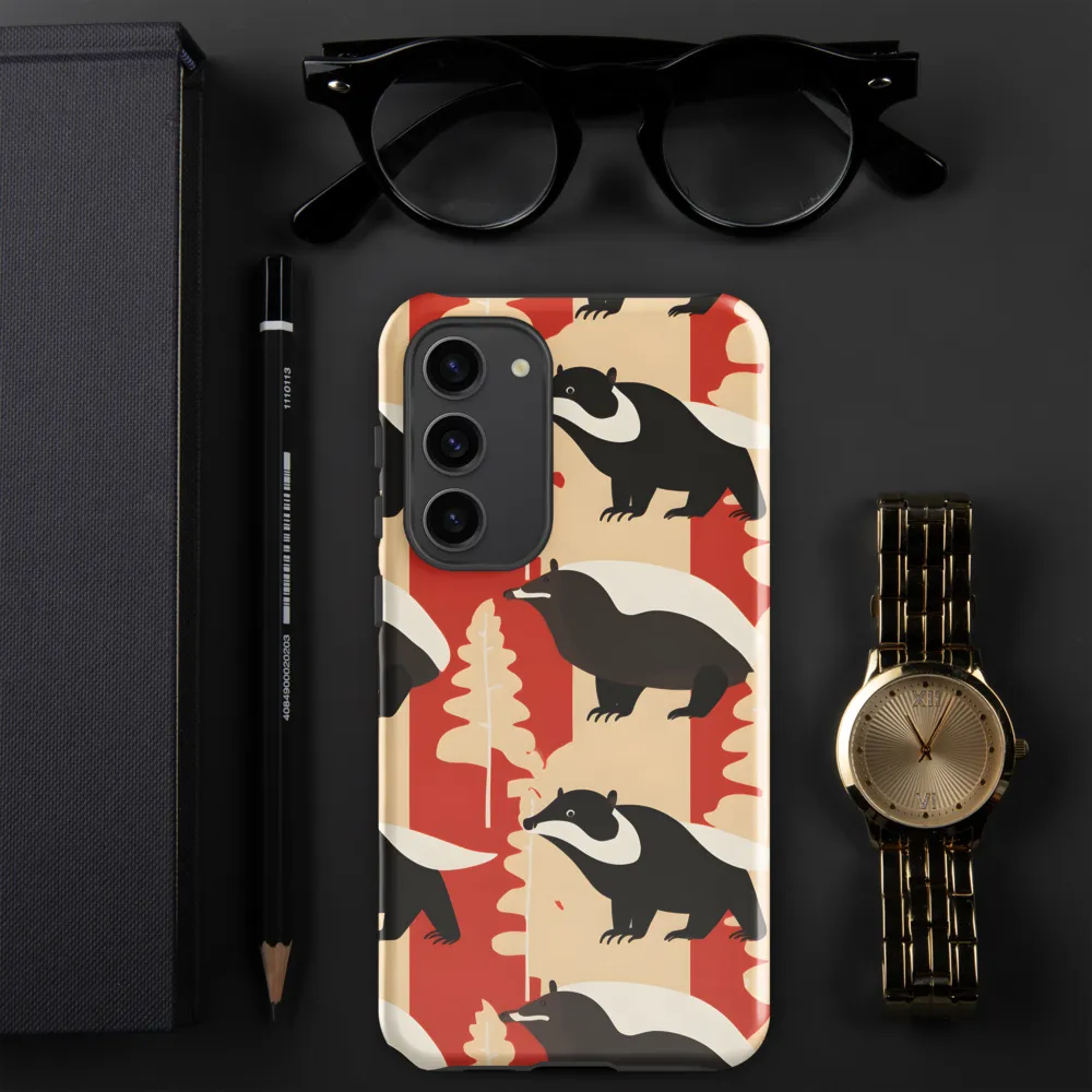 Wildlife Pattern: The Badger Tale