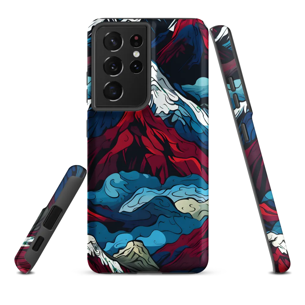 Mountain Majesty: An Abstract Voyage