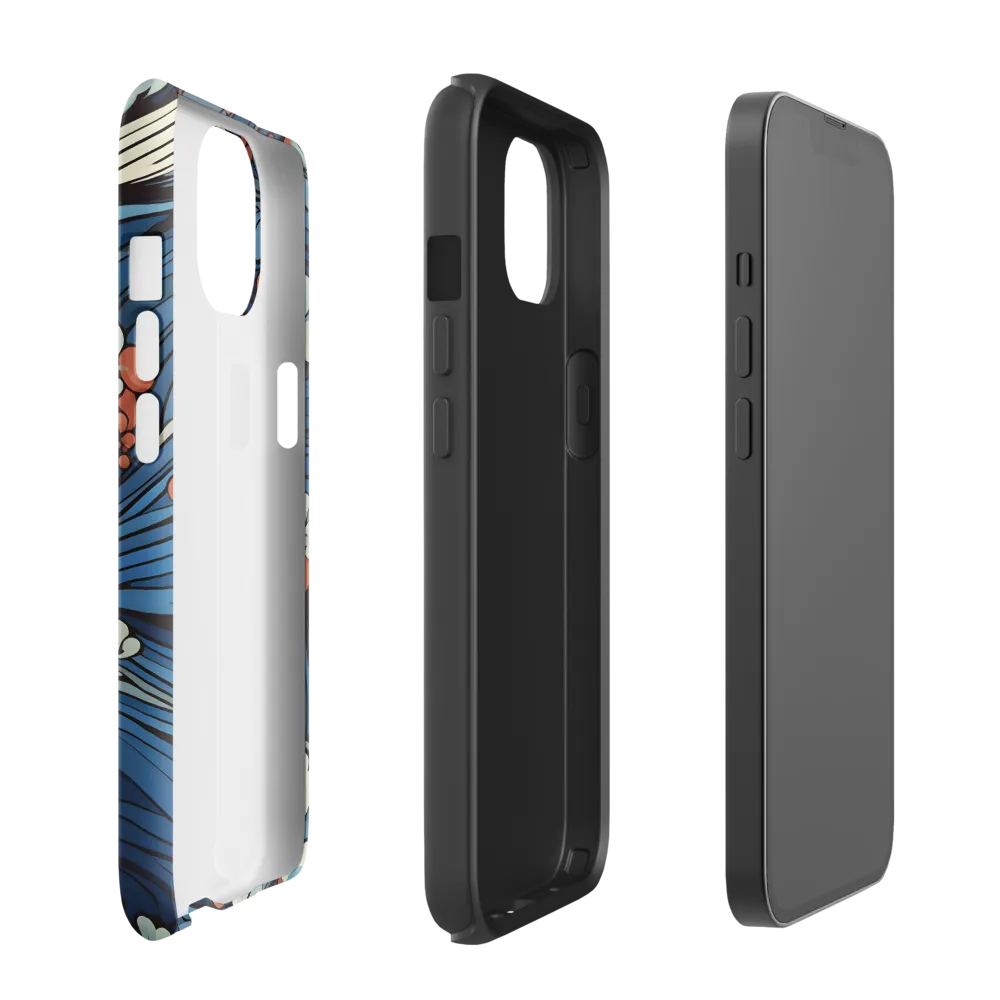Nature's Elegance: An Oceanic Tapestry | Phone Case |  13 | Tough Case | Matte