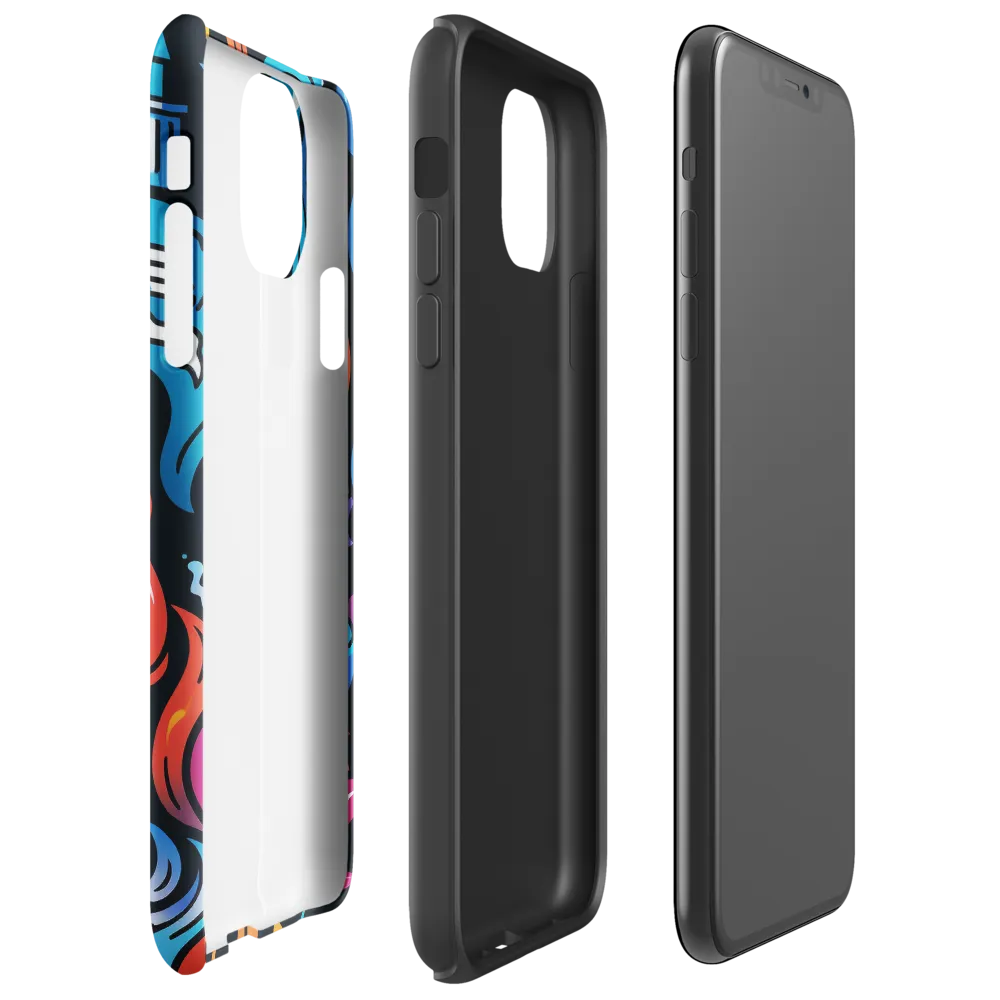 Whirlwind of Color and Light | Phone Case |  11 Pro Max | Tough Case | Glossy