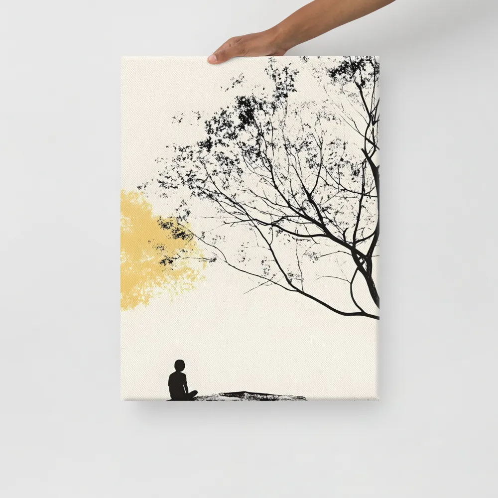 Whispers of Solitude | Canvas | 18″×24″