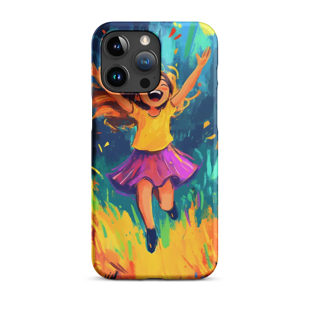 Joyful Escape into Nature | Phone Case |  15 Pro Max | Snap Case | Matte