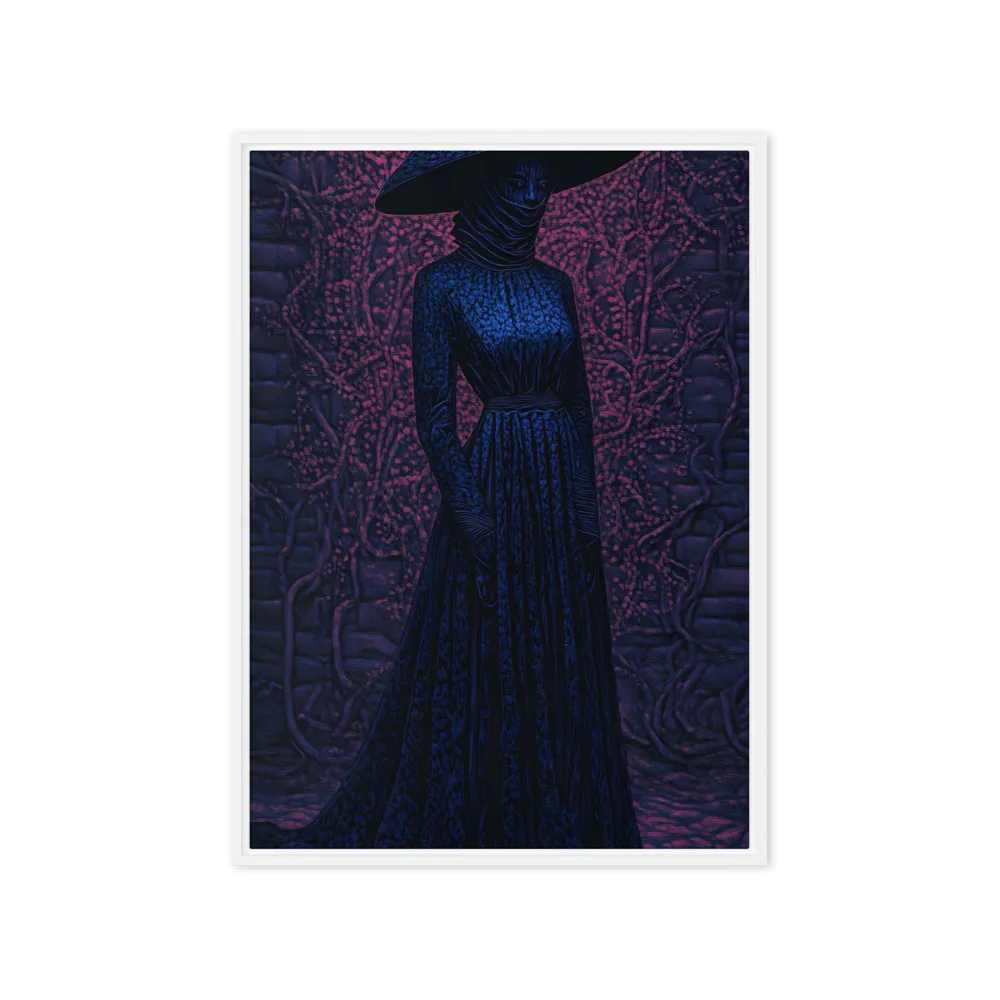 Veil of Enigma | Canvas with White Frame | 20″×28″