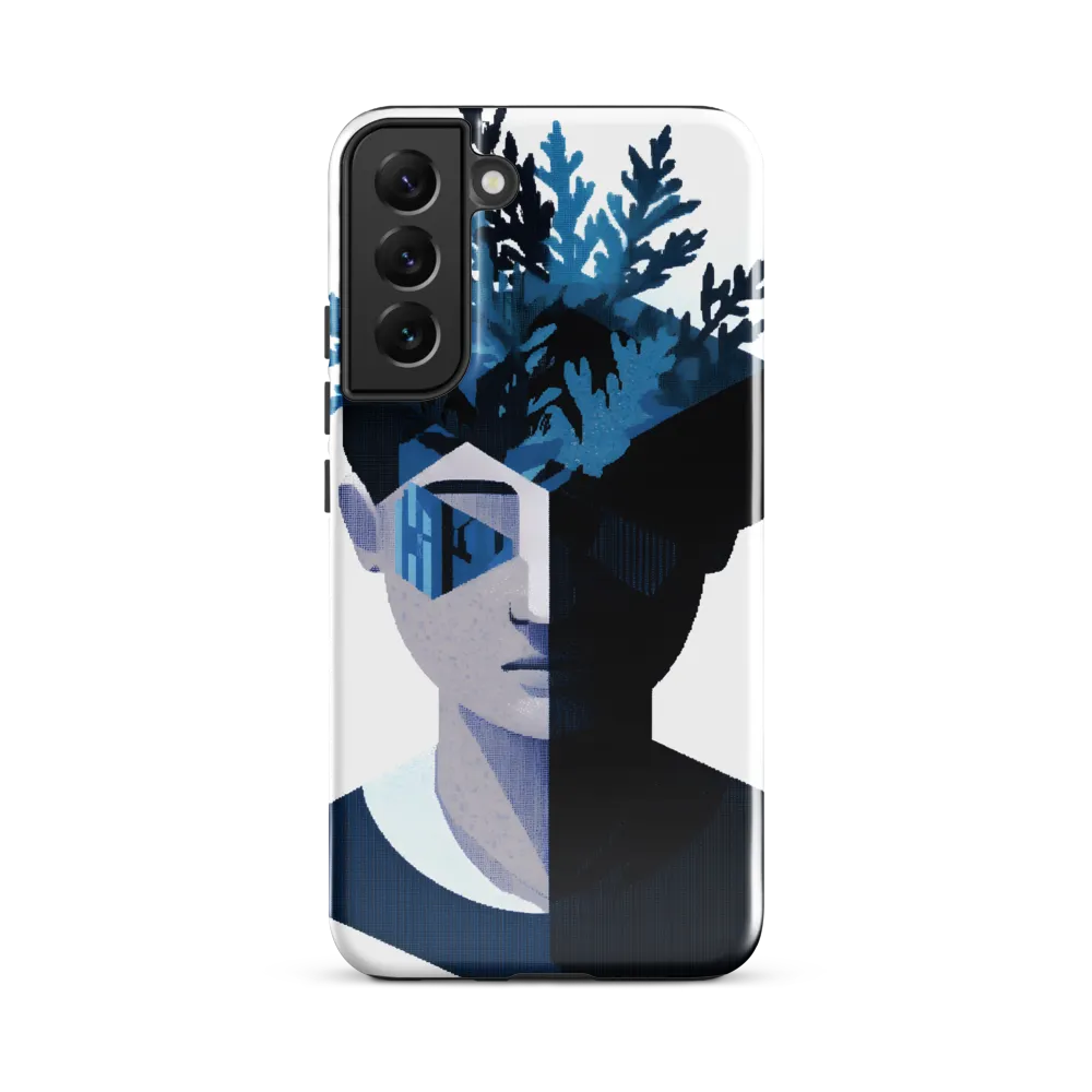 Nature's Reflection in a Surreal Portrait