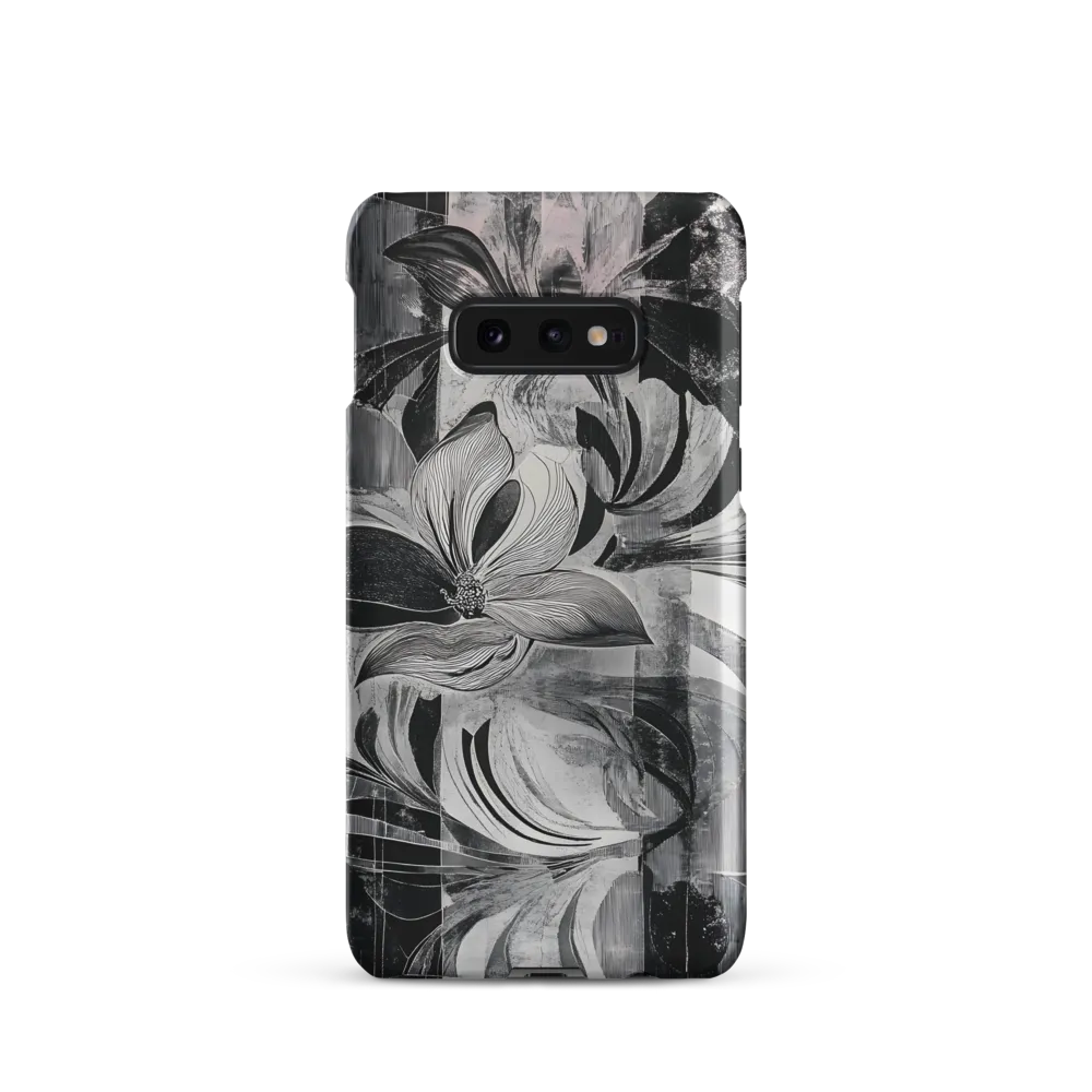 Floral Fusion in Monochrome