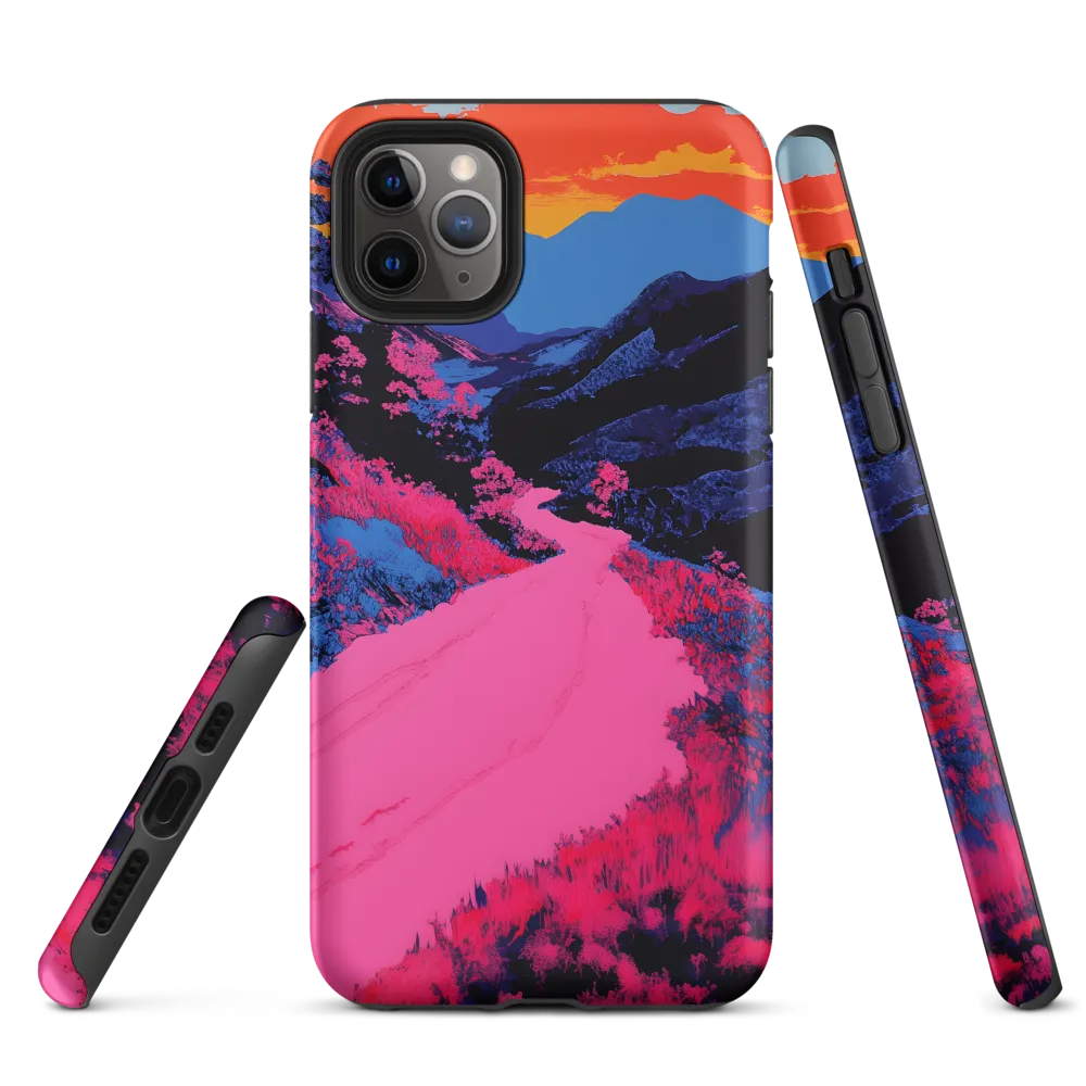 Ethereal Landscape in Vivid Hues